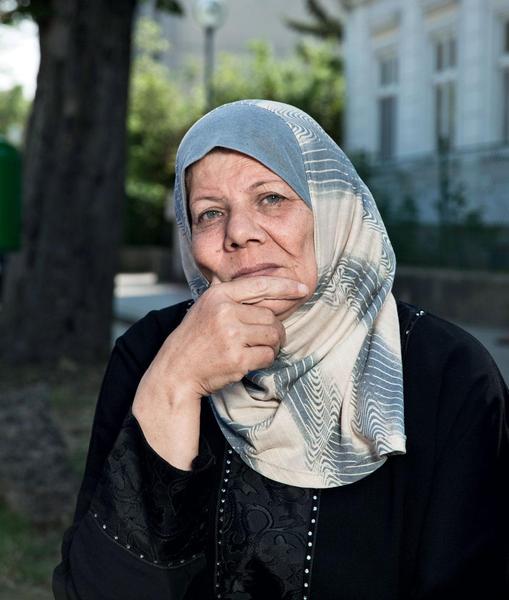 Diese Frau ist mit drei ihrer sechs Kinder aus Hama, Syrien, nach Österreich geflohen. | Foto: Karin Wasner