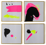 Nr. 4, 5, 8 und 13 aus der Serie 'SZ8', 2023

Acryl und Gouache auf japanischer Papeterie, je 7,5 x 7,5 cm
rückseitig signiert

Ausrufpreis: 200,-