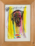O.T., 2002

Farbzeichnung auf Papier, 14,5 x 10,5 cm, gerahmt
signiert und datiert, aus Privatsammlung

AUSRUFPREIS: 700.-
